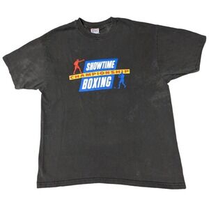 VTG SHOWTIME CHAMPIONSHIP BOXING‎ Single Stitch T-Shirt - Men XL